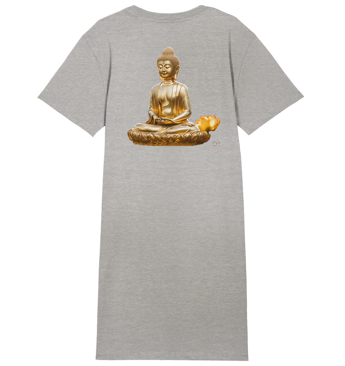 Golden Buddha - Ladies Organic Shirt Dress