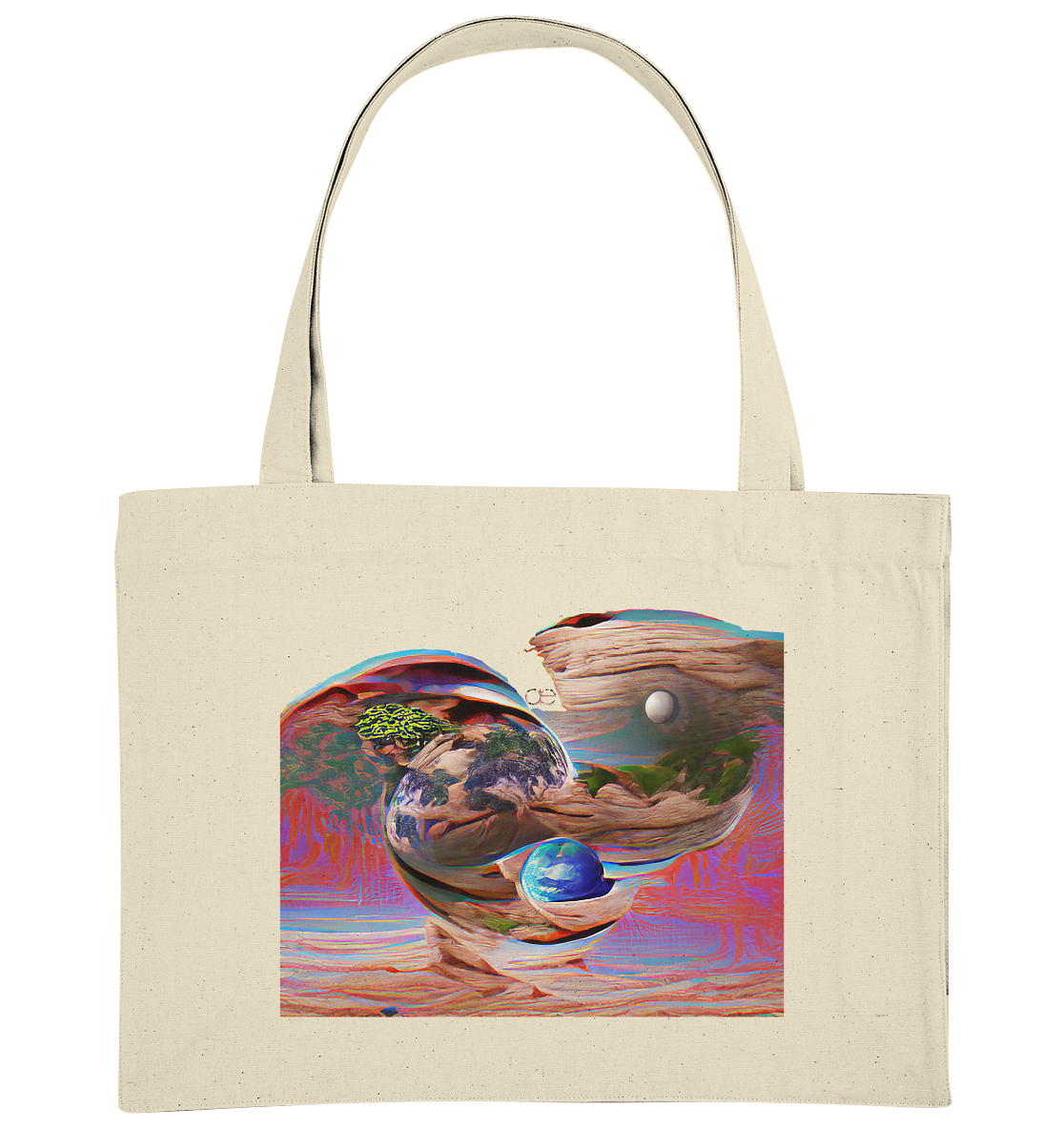 Ai Orbit Flora - Organic Shopping-Bag