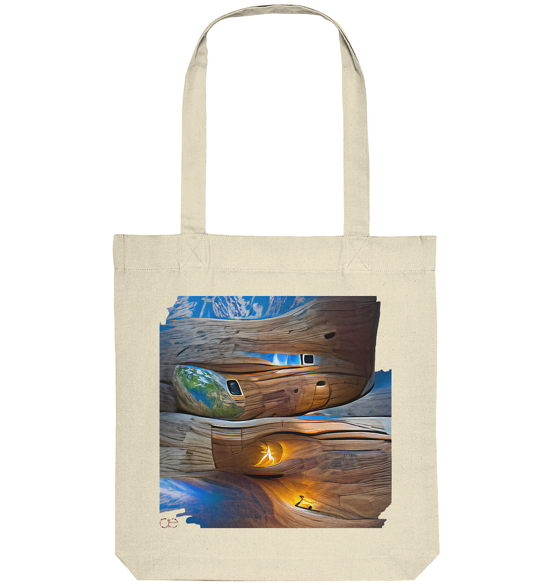 Ai Earth Perspective  - Organic Tote-Bag