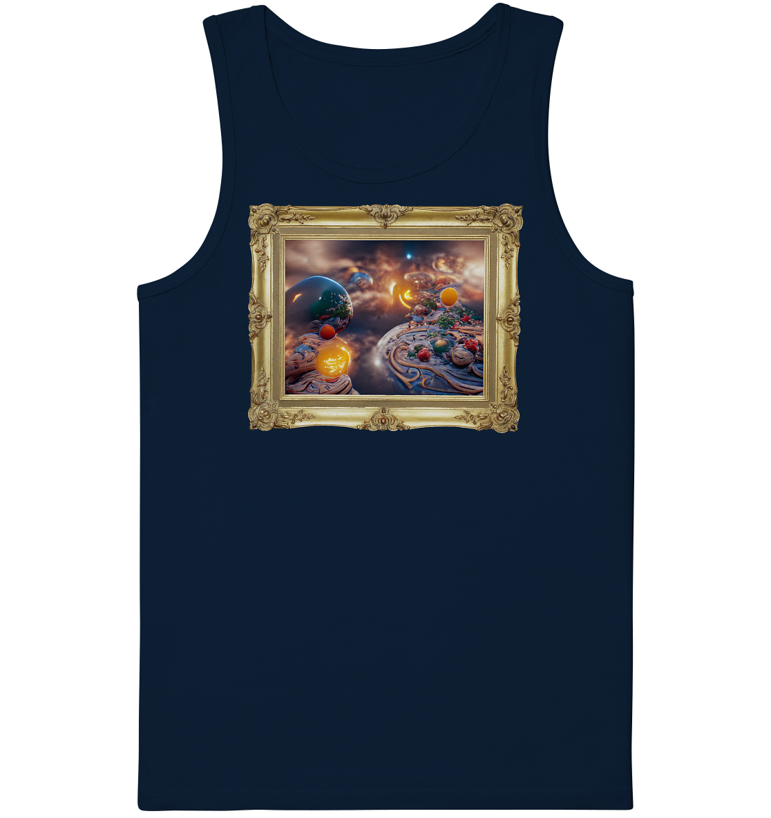 Ai Galaxy Frame - Organic Tank-Top