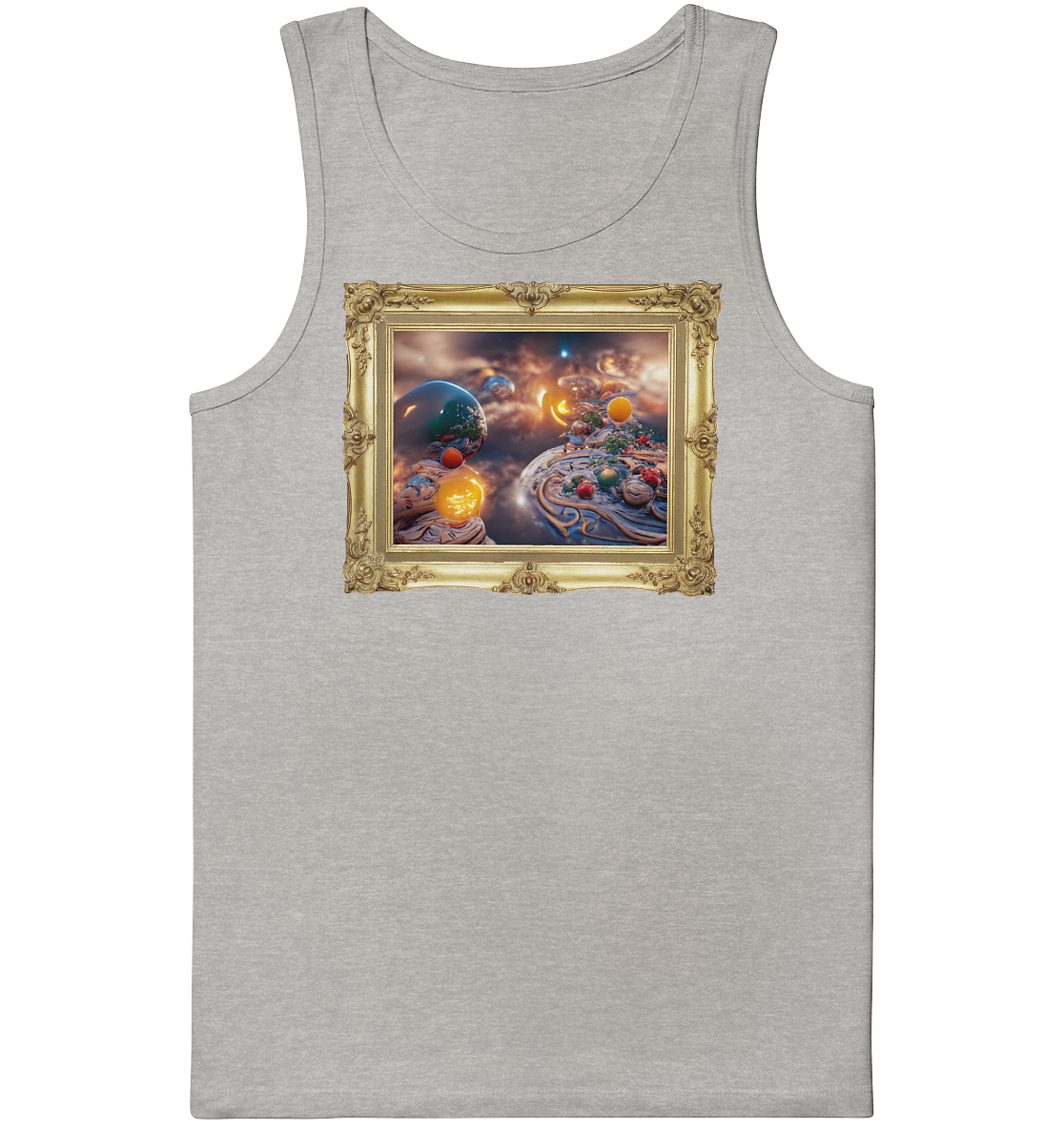 Ai Galaxy Frame - Organic Tank-Top